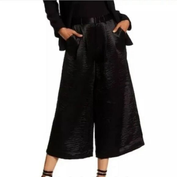 NWT Harlow and Graham Cropped Gaucho / Palazzo Pants Sz S - Picture 1 of 7